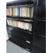 Black 4 Drawer Flip Front Lateral Filing Cabinet