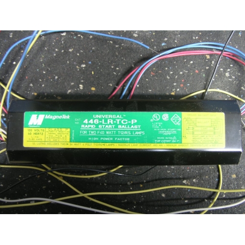 Universal rapid online start ballast