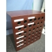 Wooden Office Pigeon Hole Message / Mail Sorter