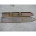 Pair of Steel Forklift Extensions 36" Long