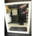 White Single Door Mirror Medicine Storage Cabinet 15x5x19