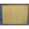 Cork Board w Wooden Frame 18x24