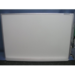 24" x 18" Magnetic Whiteboard with Hooks