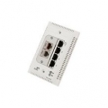 3Com Unmanaged Wall Jack Switch 4 Ports 10/100 Intellijack NJ100