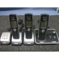 Lot of 3 Vtech Dect 6.0 Cordless Telephone DS6211-4