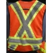 Lot of 4 Mesh Reflective Safety Traffic Vests