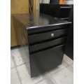 Black Box-Box-File Locking Rolling Pedestal 15x25x22