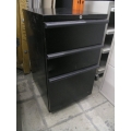 Black Box-Box-File Pedestal Locking Rolling 15x21x27