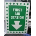 Fully Stocked Zee First-Aid Safety Kit w Sign