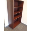 Cherry Bookshelf Bookcase 4-Shelves