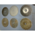 Lot of 5 Circular Saw Blades and 1 Grinding Disk