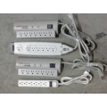Lot of 5 Assorted Power Bars and Surge Protection