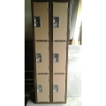 6 Door Commercial Gym  / Storage Lockers 72" x 24" x 18" keyed