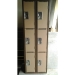 6 Door Commercial Gym / Storage Lockers 72" x 24" x 18" keyed