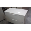2 Drawer Lateral File Cabinet by Teknion 18" x 32" x 27 1/2"