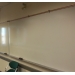119" x 48" Magnetic Whiteboard w Chrome Border & Bottom Tray