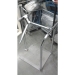 Chrome Security Turnstile 3.25' Tall for 1 way traffic