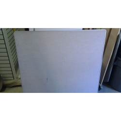 Pin Board Alum Frame Gray Cloth 48" x 48"