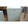 3 Drawer Lateral Lockable Filing Cabinet
