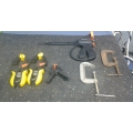 Lot of 16 Assorted Clamps
