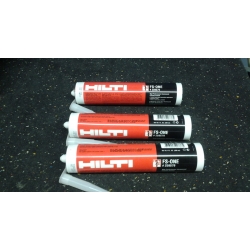 Lot of 3 Hilti FS-One Firestop Sealant 300Ml Tubes