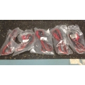 Lot of 5 Elenco Electronics TL - 5  Banana/Alligator Test Leads