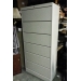 6-Drawer Tab Flip Front File Cabinet - Locking 36" x 17" x 78"