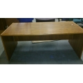 Medium Oak Solid Wooden Work Table Desk 72x36x30"