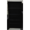 Black 4 Shelves wooden Bookcase  28" x 12" x 72"