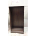 5 Shelves Brown Wood Bookcase Shelf Unit 37 X 18 X 68 1/2
