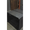 Boulevard Grey 2 Drawer Lateral File Cabinet 18 x 36 x 27