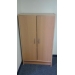 2 Door Enclosed 3 Shelf Bookcase