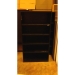 Teknion 5 Shelf Metal Black Shelving Unit 36x15x65 1/2"