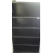 Teknion 5 Shelf Metal Black Shelving Unit 36x15x65 1/2"