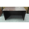 Dark Cherry 48 in. Straight Desk Shell