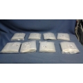 100 pcs 6" x 10 CLEAR 2MIL POLY BAGS (Lot of 8)