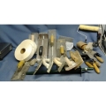 Lot of Drywall & Tiling Trowels, Paint Roller & Floats