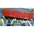 Wooden Tool Box 32 x 11 With lot of Assorted Tools