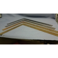Lot of 4 Steel Framing Squares
