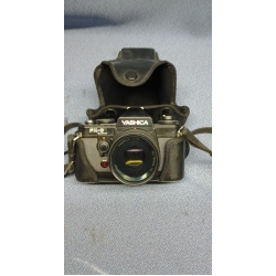 Yashica FX-D Quartz 35mm film SLR camera with Yashica ML 50 mm
