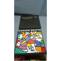 Romero Britto 1994 Signed First Limited Edition Art Book 214/250