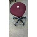 Maroon Work Bench Adjustable Stool