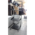Star Rack Star Tech Black Rolling Server Rack