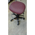 Maroon / Blue Work Bench Adjustable Stool