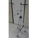 Tripod Adjustable 4-8 ft Antenna Stand, Hard mount feet