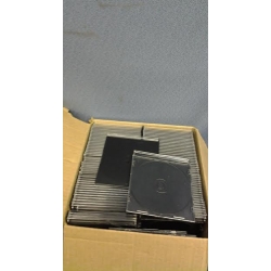 Empty CD / DVD CDR CDRW Slim Jewel Cases Case of 100 Pack