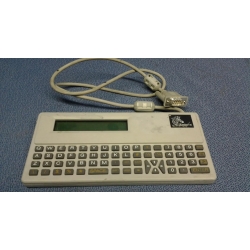 zebra thermal printer keyboard KDU 120181-001 with serial cable