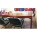 Medium Cherry Executive office suite, Desk Table Credenza Corner