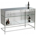 Stainless Steel Glass Top Bar