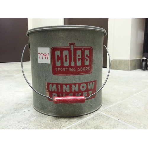 2 Vintage Metal Minnow Buckets Old Pal/Woodstream Cole's -  - Buy  & Sell Used Office Furniture Calgary